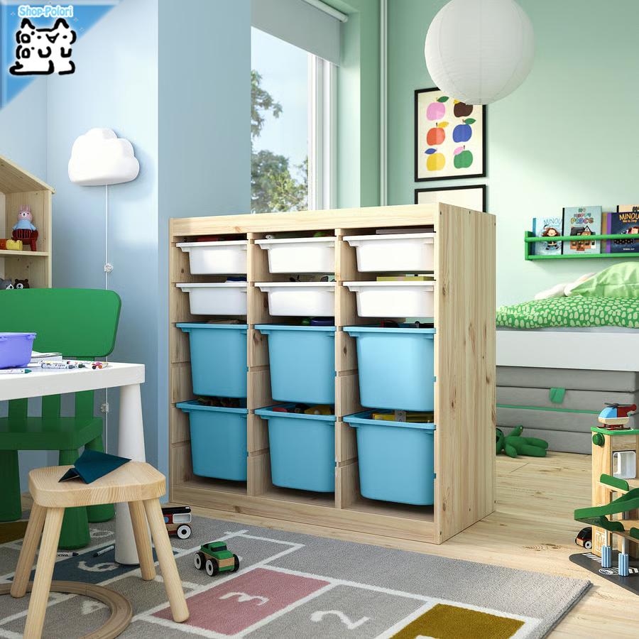 イケア（IKEA） TROFAST トロファスト 収納コンビネーション BOX付き