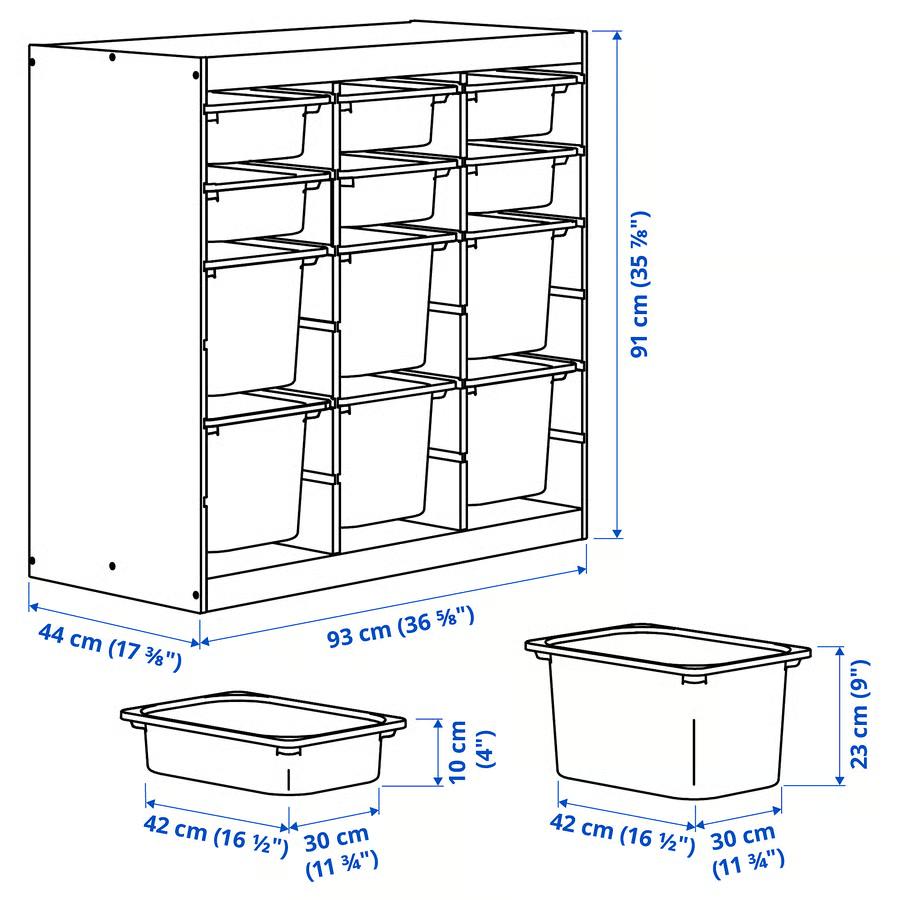 イケア（IKEA） 【 IKEA - イケア -】TROFAST - トロファスト - 収納