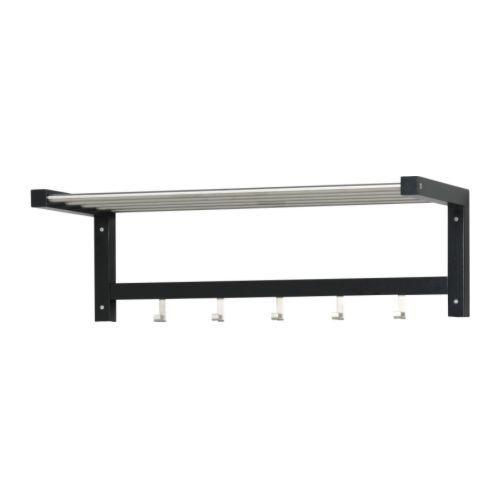 イケア（IKEA） IKEA - - TJUSIG -シューシグ- 帽子ラック ブラック