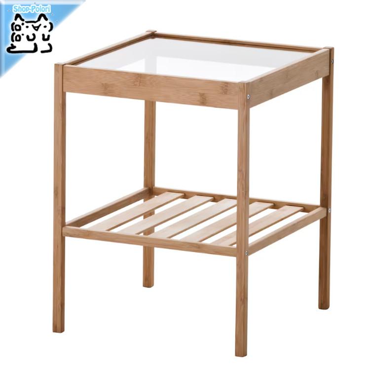 イケア（IKEA） IKEA - - NESNA -ネスナ- サイドテーブル 竹 36x35 cm