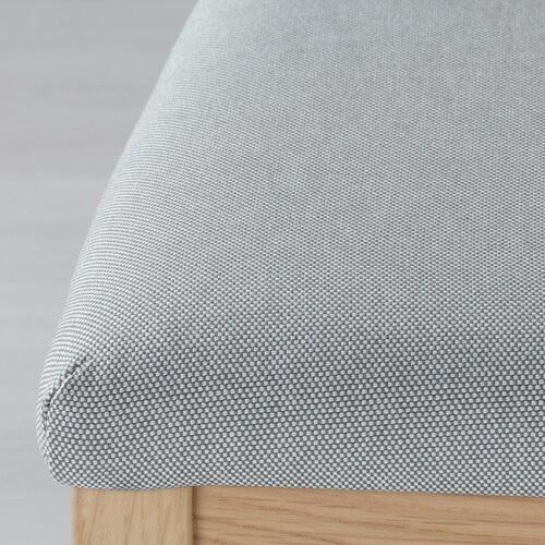 IKEA Original EKEDALEN -エーケダーレン- ダイニングチェア 椅子 オーク/オッルスタ ライトグレー｜polori｜05