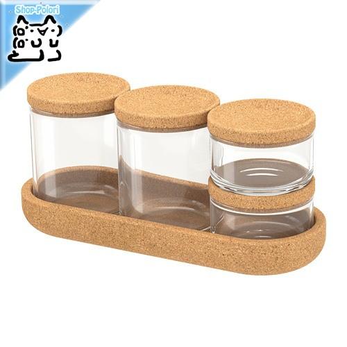 イケア（IKEA） IKEA - - SAXBORGA -サクスボルガ- 収納 ふた付き容器