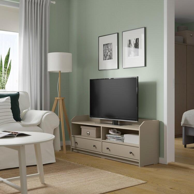 イケア（IKEA） IKEA - - HAUGA -ハウガ- テレビ台 ベージュ 138x36x54