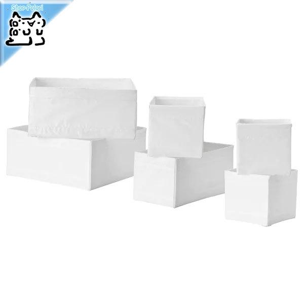 イケア（IKEA） SKUBB スクッブ 収納ケース ボックス6点セット