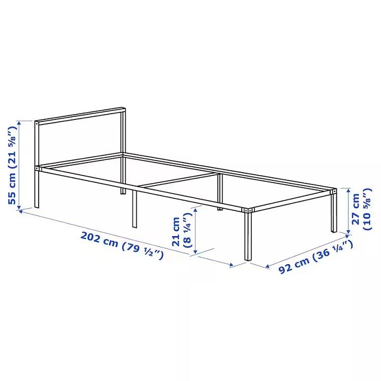 イケア（IKEA） 【 IKEA - イケア -】GRIMSBU -グリムスブ- ベッド 