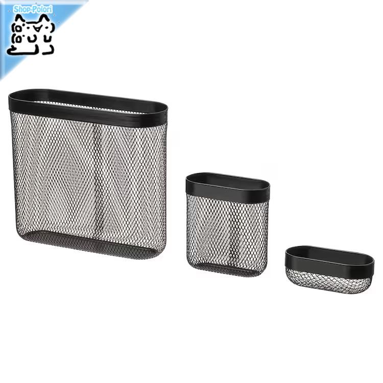 イケア（IKEA） IKEA - - SKADIS -スコーディス- 収納バスケット3個