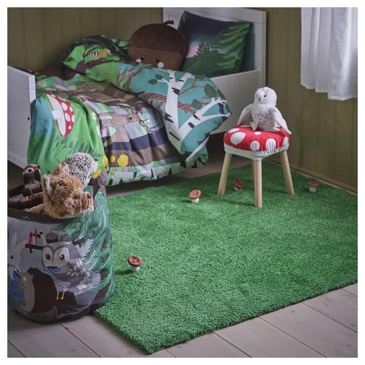 IKEA ラグ　カーペット　135×185cm イケア（IKEA） IKEA - - SKOGSDUVA -スコグスデューヴァ- ラグ パイル
