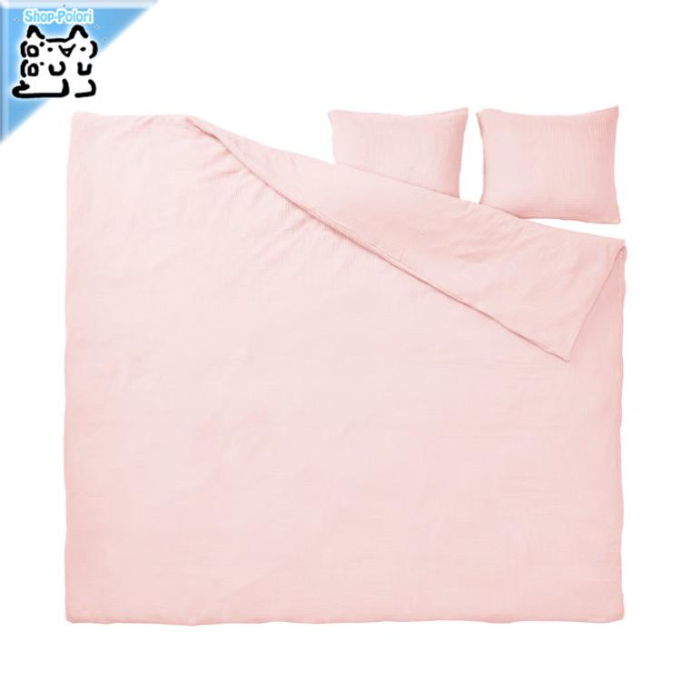 ✳︎新品未開封✳︎ フランフランシングル掛け布団　シャルミー　枕カバーセット イケア（IKEA） SCHERSMIN シェルスミン 掛け布団カバー＆枕カバー