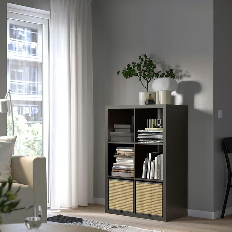 IKEA オープンシェルフ 8マス 収納棚 本棚 イケア（IKEA） IKEA - - KALLAX - カラックス - オープンシェルフ