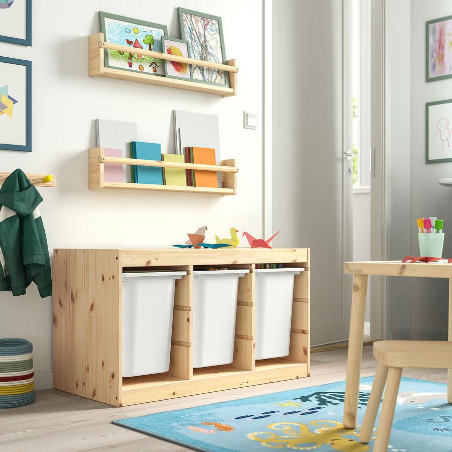 IKEA トロファスト木製　2つセット イケア（IKEA） 【 IKEA - イケア -】TROFAST - トロファスト - 収納