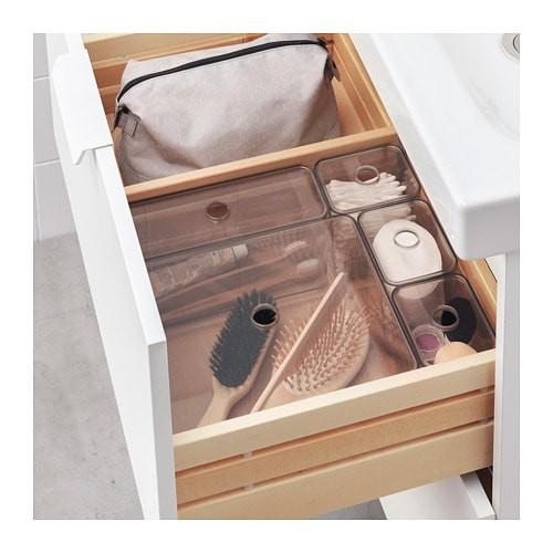 Ikea Original Godmorgon 収納 ふた付きボックス5点セット スモーク 24xx10 Cm Ikea Shop Polori 通販 Yahoo ショッピング