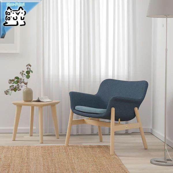 Ikea Original Vedbo ヴェードボー アームチェア グンナレド グンナレド ブルー 1人掛けソファ Ikea Shop Polori 通販 Yahoo ショッピング