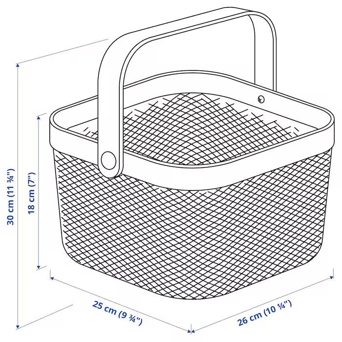 【お値下げ可】IKEA イケア リーサトルプ バスケット まとめ売り イケア（IKEA） IKEA - - RISATORP -リーサトルプ- バスケット グレー
