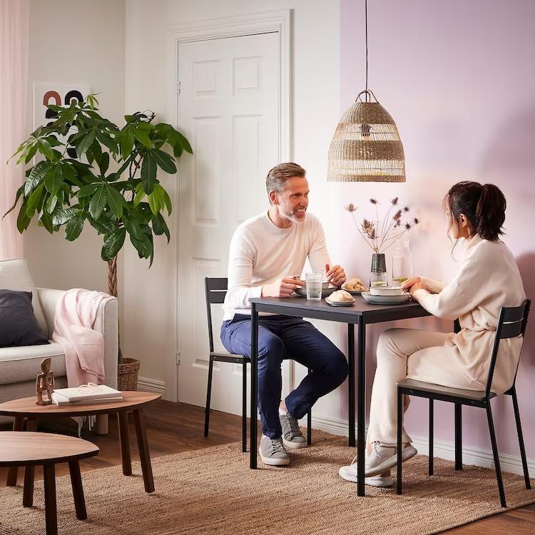 イケア IKEA - SANDSBERG -サンドスベリ- テーブル ブラック