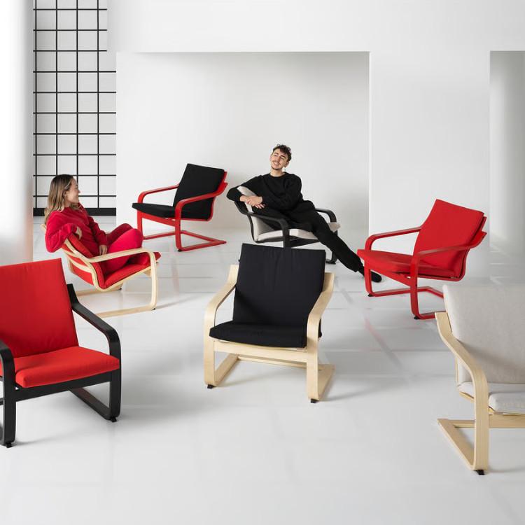 POANG ポエング 1人掛けソファ　1人掛けチェア IKEA イケア イケア（IKEA） 【 IKEA - イケア -】POANG-ポエング- ローバック