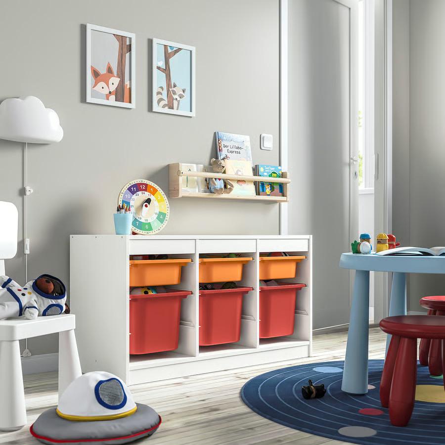 IKEA TOROFASt トロファスト 収納6個付き 【公式通販】