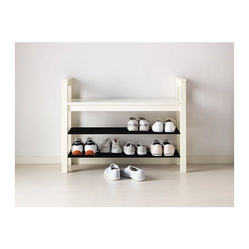 IKEA - HEMNES ベンチ 靴収納付き イケア IKEA Original HEMNES-ヘムネス- 靴収納付きベンチ