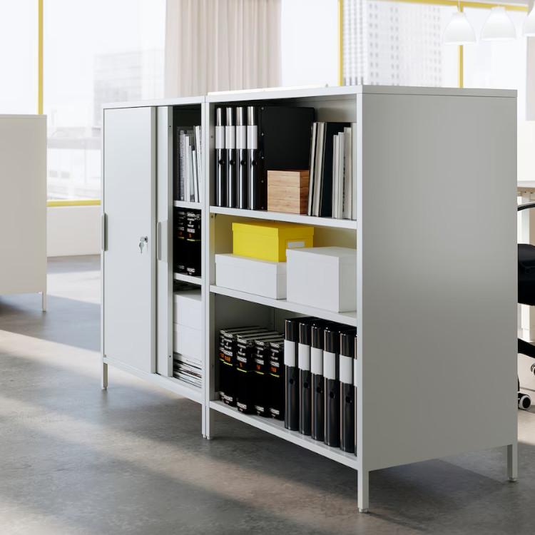 イケア（IKEA） IKEA - - TROTTEN -トロッテン- キャビネット 引き戸付