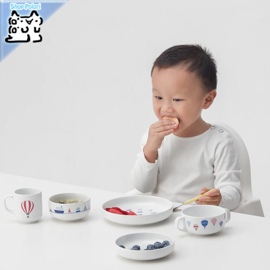 IKEA Original UPPTAG -ウップトーグ- 子供用 お皿 サイドプレート 13 cm｜polori