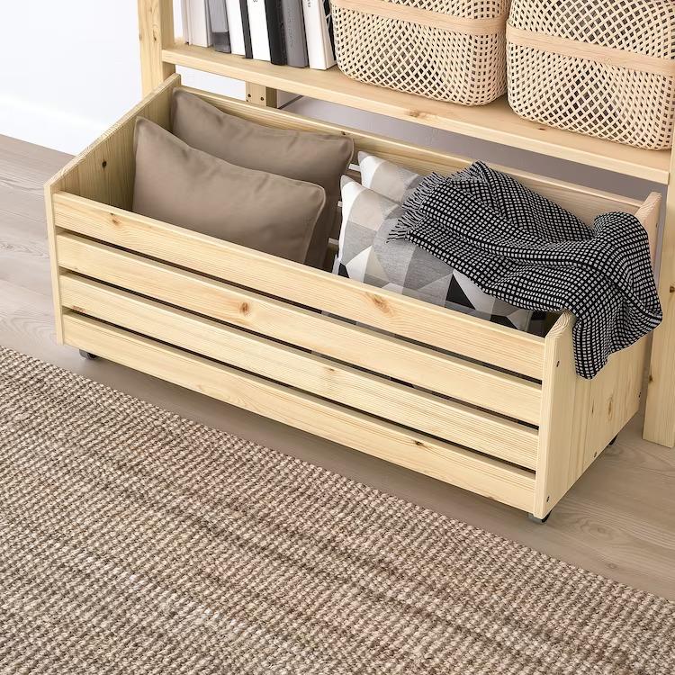 イケア IKEA - IVAR -イーヴァル- 収納ボックス キャスター付き イケア IKEA - IVAR -イーヴァル- 収納ボックス キャスター付き