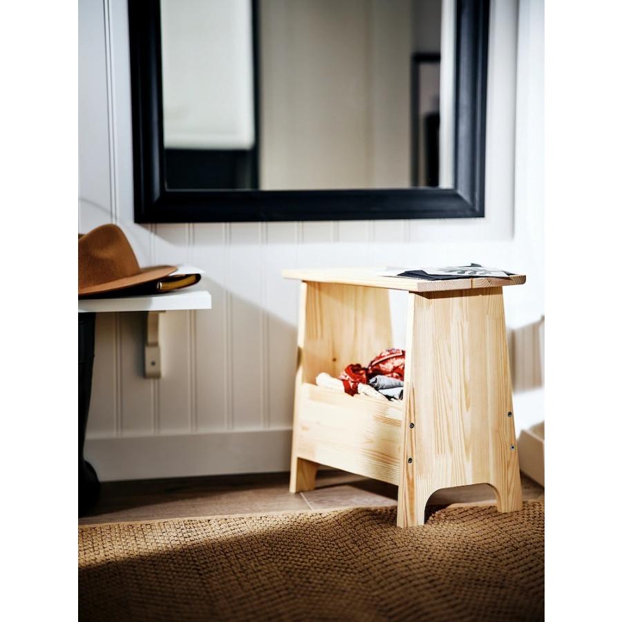 イケア（IKEA） IKEA - - PERJOHAN -ペルヨハン- スツール 収納付