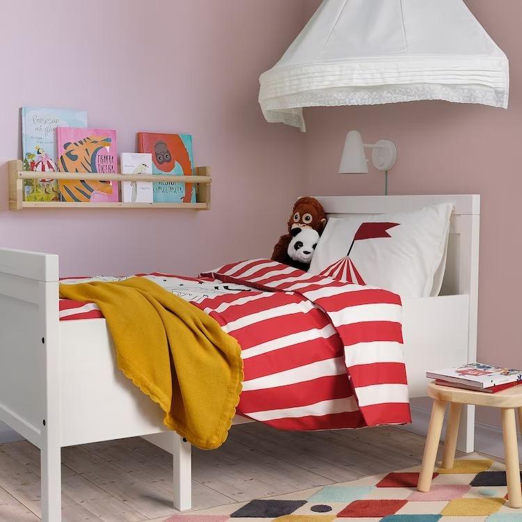 イケア（IKEA） IKEA - - BUSENKEL -ブッセンケル- 掛け布団カバー＆枕