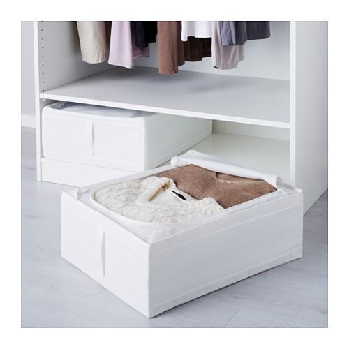 IKEA Original SKUBB-スクッブ- 収納ケース ホワイト 44×55×19 cm｜polori｜04