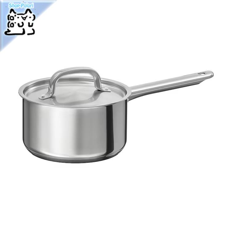 イケア（IKEA） IKEA - - IKEA 365+ -イケア- 片手鍋 ふた付き