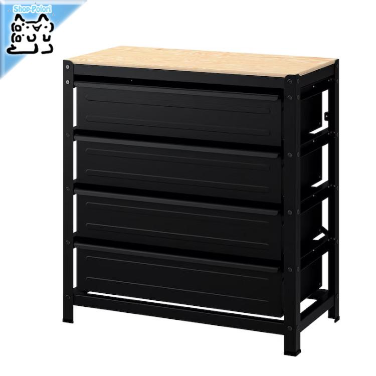 イケア（IKEA） IKEA - - BROR -ブロール- 作業台 引き出し付き