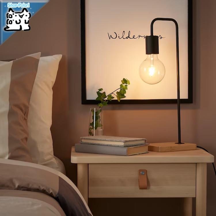 IKEA】テーブルランプ 竹(電球つき) - 照明器具 IKEA】テーブルランプ 竹(電球つき) - 照明器具