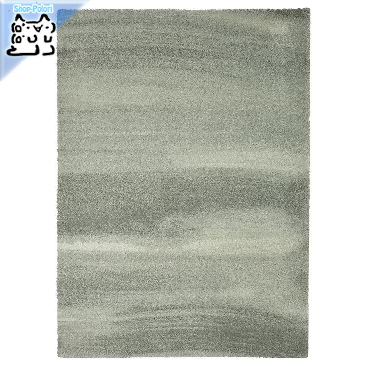 IKEA Original SONDEROD -ソンデロード- ラグ パイル長 ライトグレー