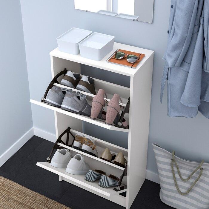 イケア（IKEA） IKEA - - BISSA -ビッサ- シューズボックス2段