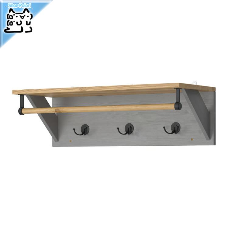 HEMNES ウォールシェルフ フック付き 85cm HEMNES ウォールシェルフ フック付き 85cm HEMNES ウォールシェルフ