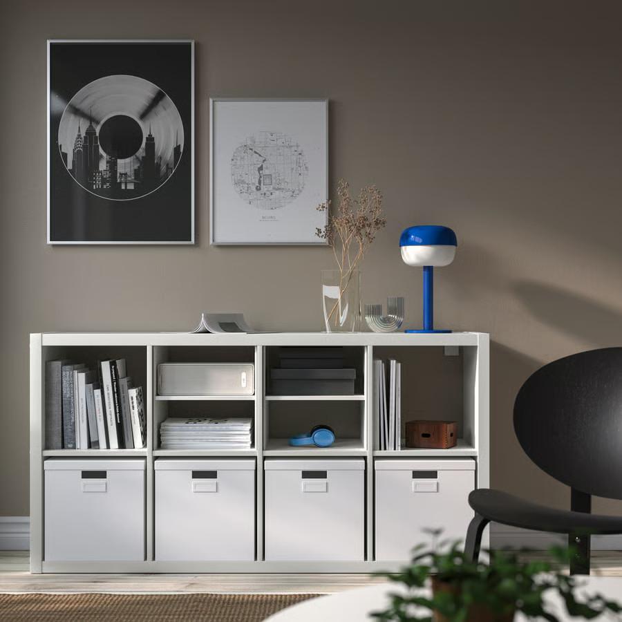 IKEA オープンシェルフ 8マス 収納棚 本棚 イケア（IKEA） 【 IKEA - イケア -】 棚 KALLAX - カラックス