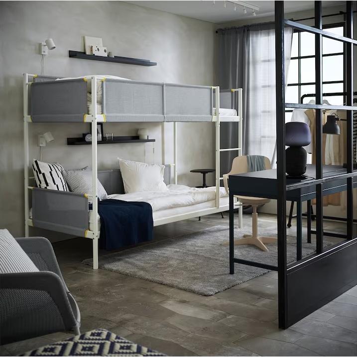 イケア IKEA - VITVAL -ヴィトヴァル- 2段ベッドフレーム ホワイト/ライトグレー 90x200 cm シングルサイズ ベッドベース(すのこ)付き (604.112.73) : Shop-Polori - 通販 - Yahoo!ショッピング イケア IKEA - VITVAL -ヴィトヴァル- 2段ベッドフレーム ホワイト/ライトグレー 90x200 cm シングルサイズ ベッドベース(すのこ)付き (604.112.73) : Shop-Polori - 通販 - Yahoo!ショッピング