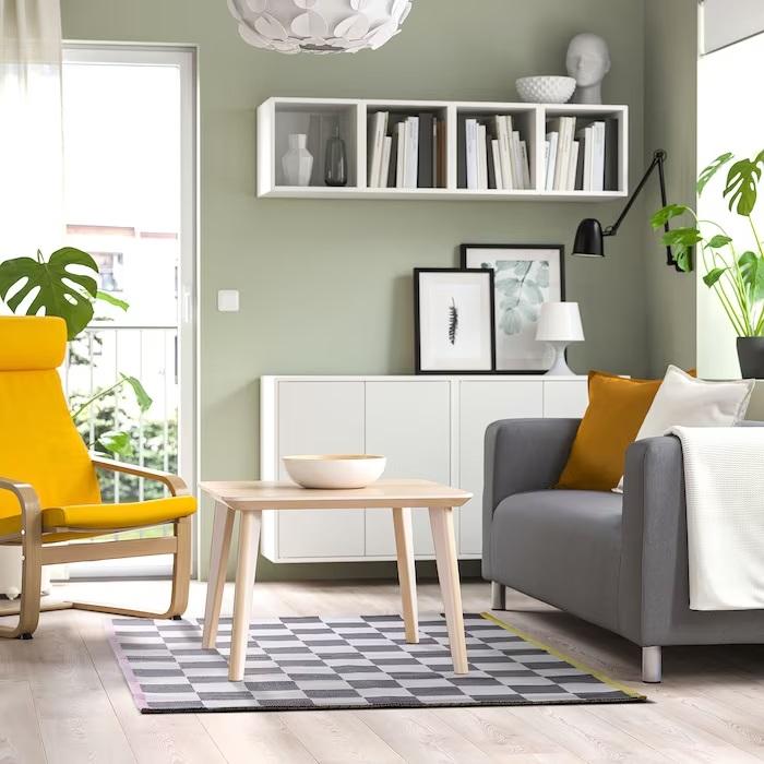 IKEA KLASSRUM 平織りラグ 133x195 cm イケア（IKEA） IKEA - - KLASSRUM -クラスルム- ラグ 平織り ホワイト