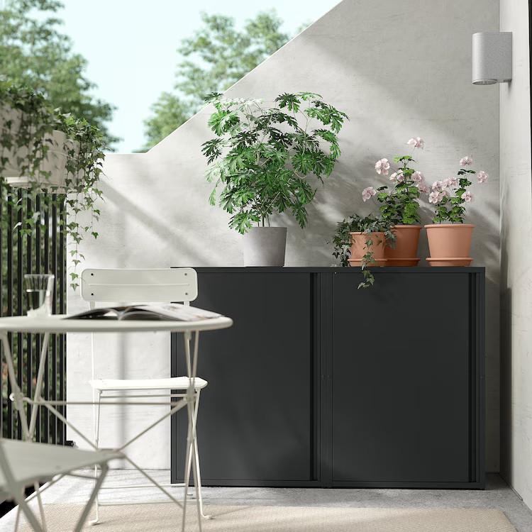 【送料込み】美品 IKEA スンドソー 屋外・屋内収納 グレー 送料込み】美品 IKEA スンドソー 屋外・屋内収納 グレー polori_ikea-