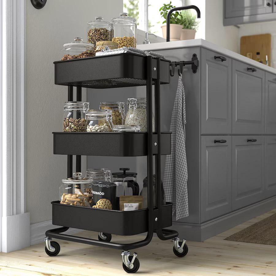 イケア（IKEA） RASKOG ロースコグ キッチンワゴン バスワゴン