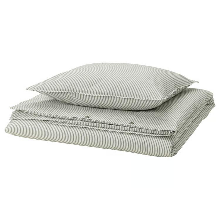 イケア（IKEA） SOLFIBBLA ソルフィブラ 掛け布団カバー＆枕カバー