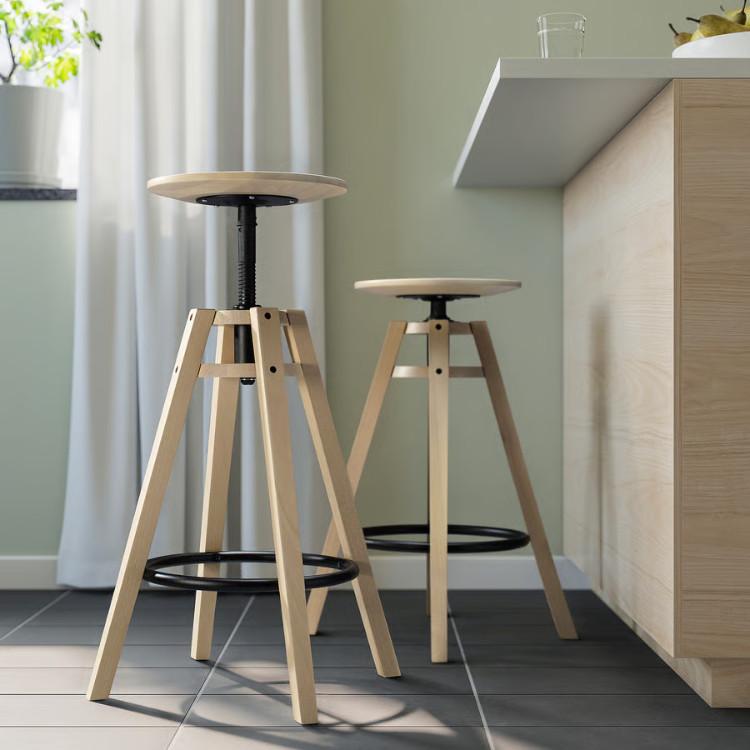 DALFRED ダルフレッド　イケア　カウンターチェア DALFRED ダルフレッド バースツール, ブラック - IKEA