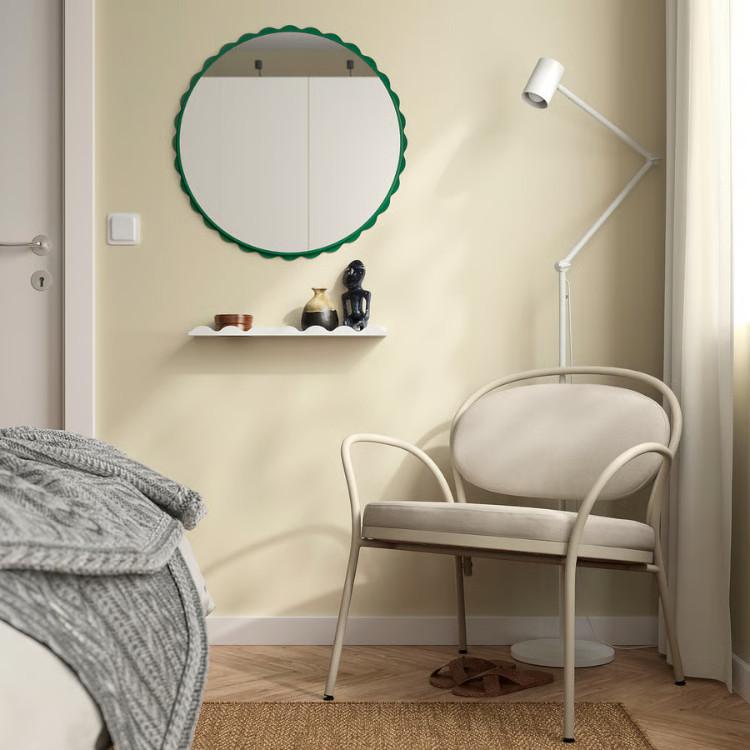 IKEA - イケア - DAGGKAPRIFOL -ダッグカプリフォール- ミラー 円形 ダークグリーン 60 cm (606.179.24)_2