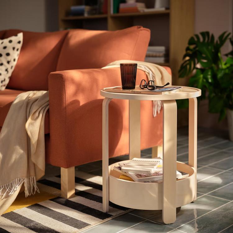 イケア（IKEA） IKEA - - BORGEBY -ボルゲビー- サイドテーブル バーチ