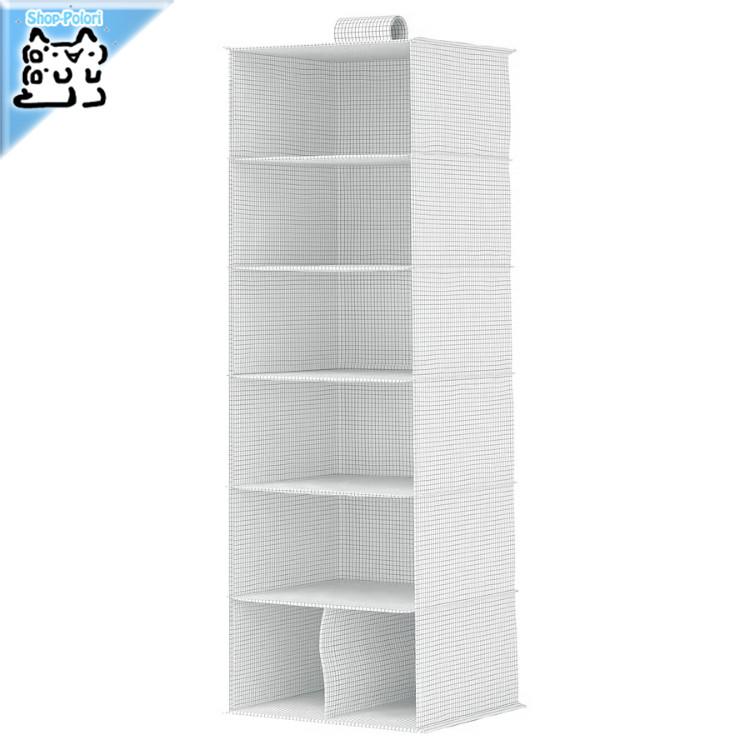 イケア（IKEA） STUK ストゥーク ハンギング収納 6段/仕切り付き