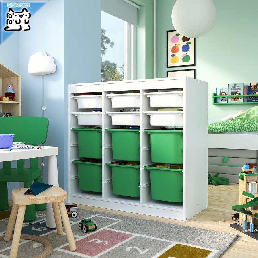 ☆IKEA☆イケア☆トロファスト☆TROFAST☆収納箱８箱付き☆中古☆ 2026年最新】Yahoo!オークション -ikea trofastの中古品・新品・未使用