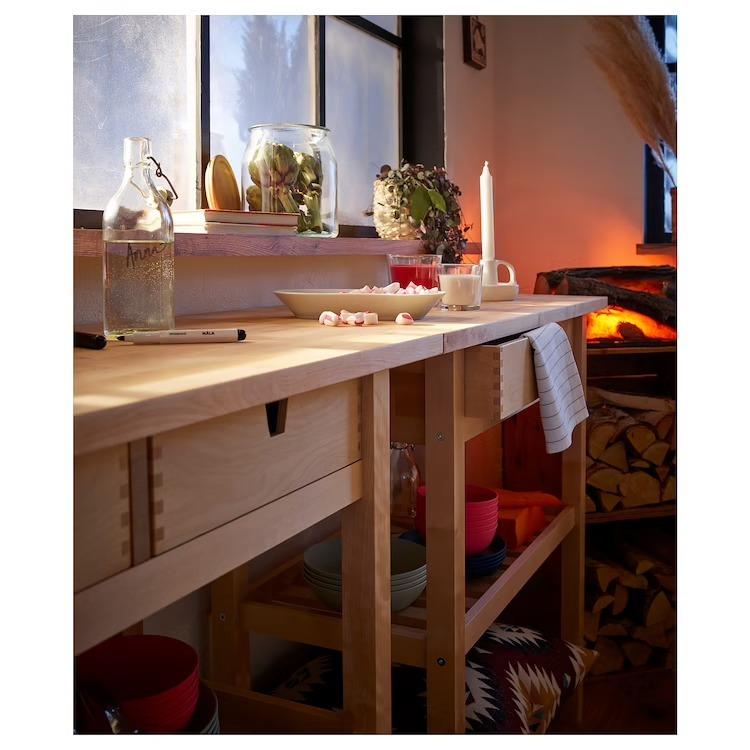 イケア IKEA - FORHOJA -フォルホイア- キッチンワゴン バーチ イケア IKEA - FORHOJA -フォルホイア- キッチンワゴン バーチ