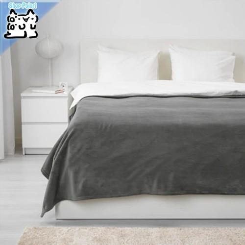 IKEA Original TRATTVIVA 掛け布団 ベッドカバー グレー ダブルサイズ 230x250 cm ikea