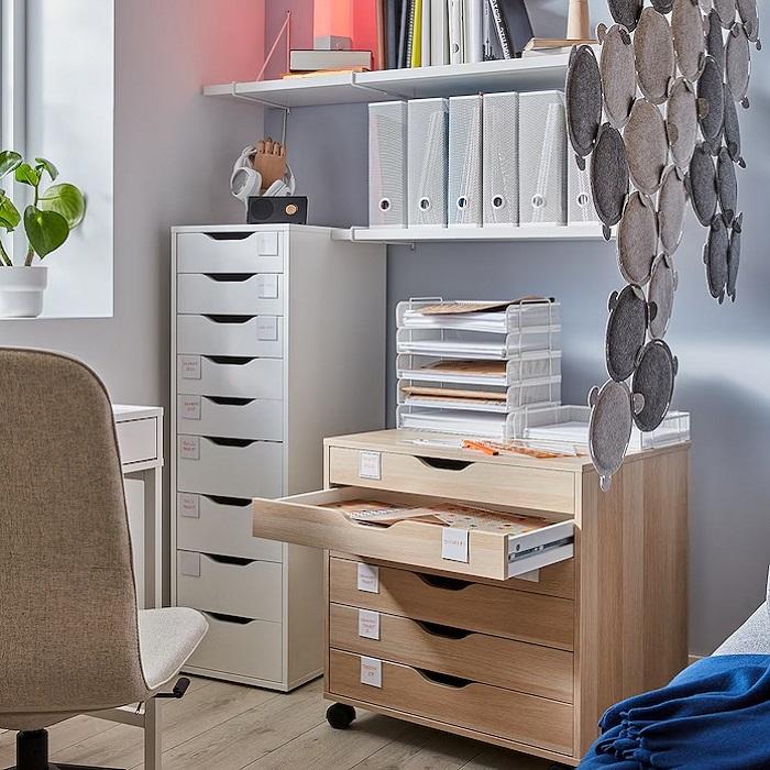 イケア IKEA - ALEX -アレクス- 引き出しユニット (引き出し×9 イケア IKEA - ALEX -アレクス- 引き出しユニット (引き出し×9