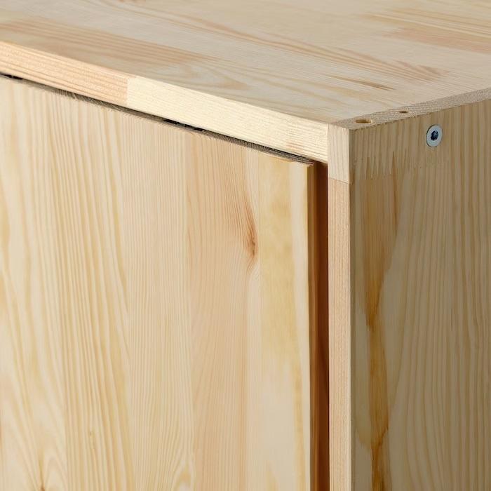 イケア IKEA - IVAR -イーヴァル- キャビネット 引き戸付 パイン イケア IKEA - IVAR -イーヴァル- キャビネット 引き戸付 パイン