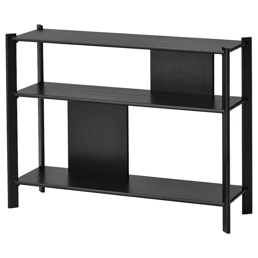 IKEA Original JATTESTA -イェッテスタ- サイドテーブル ブラック 95x30 cm｜polori｜02