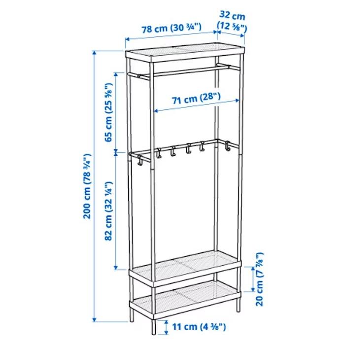 イケア（IKEA） IKEA - - MACKAPAR -マッカペール- コートラック 靴